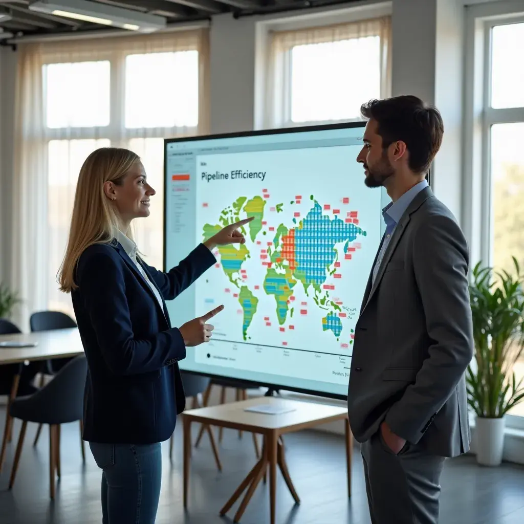 Modern creative workspace